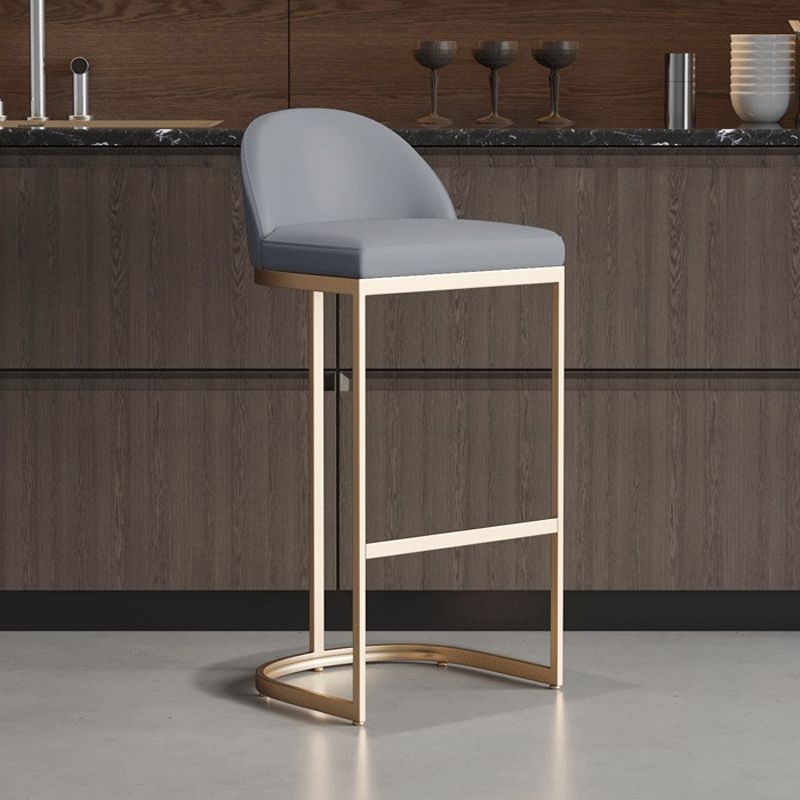 Glam Bar Table Set 1/2/5 Pieces Rectangle Bar Table with Metal High Stools for Kitchen