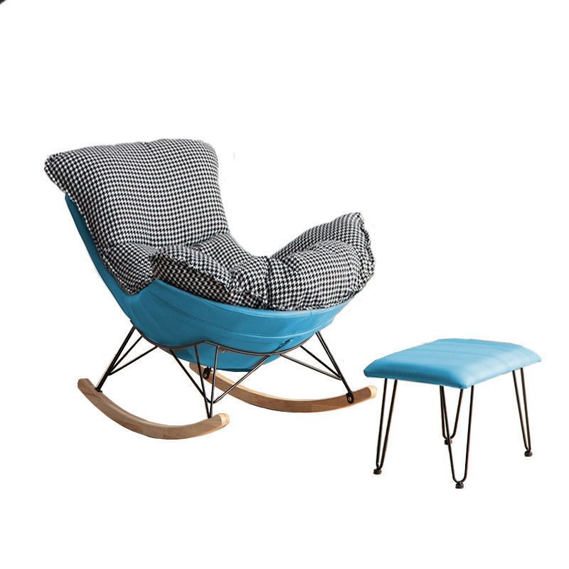 26.77" L x 37.40" W x 32.28" H Faux Leather Lounge Chair with Removable Cushions