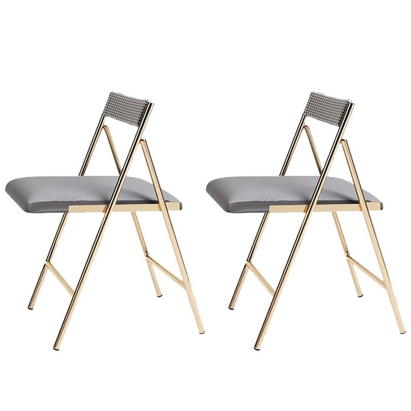 Moderna 1/2/3/5 Piezas Mesa de comedor blanca con juego de comedor plegable de piedra sinterizada