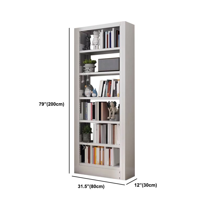 Rectangle Open Bookcase Modern Etagere Bookshelf with Shelves