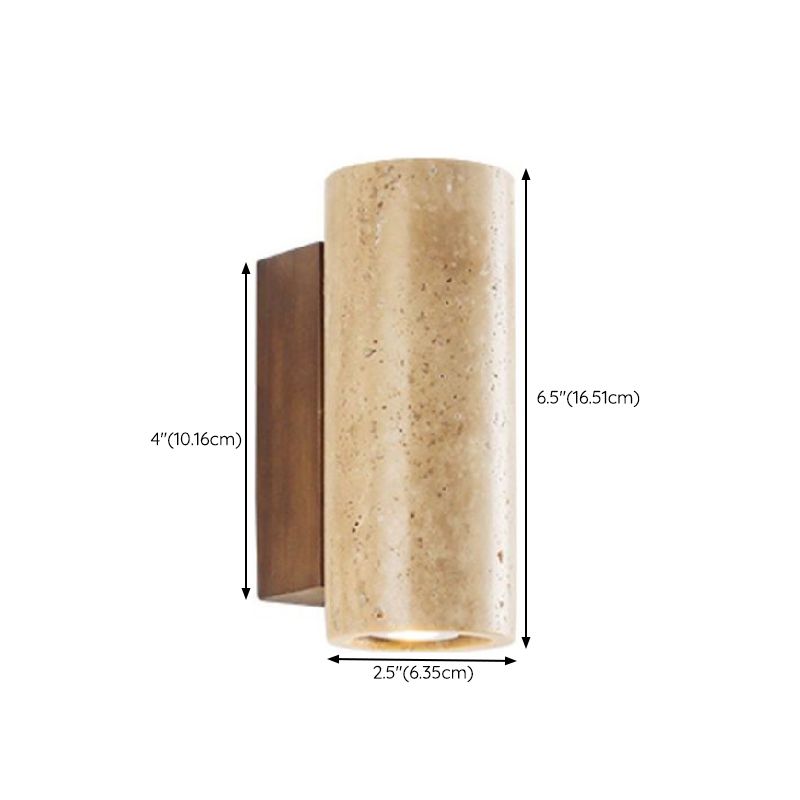 Single Contemporary Brown Unique Shape LED Bathroom Vanity Light