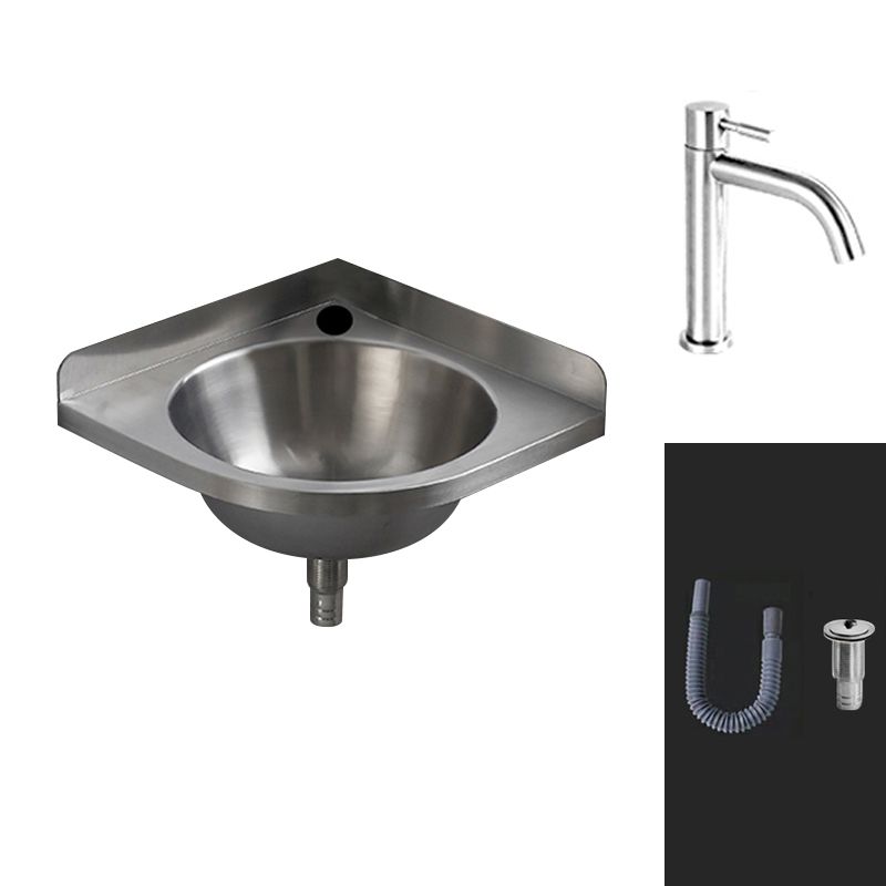 Modern Wall Mount Bathroom Sink Metal Wall Mount Bathroom Sink With Basin
