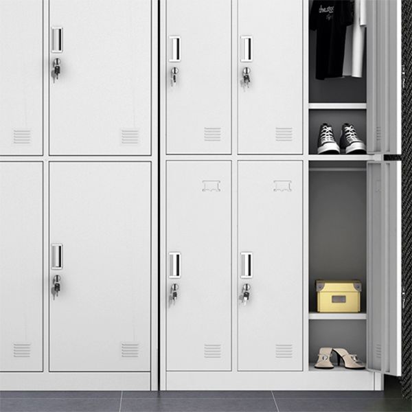 Metal Wardrobe Cabinet Contemporary Hinged Wardrobe Closet for Home