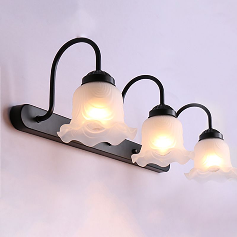 Moderne einfache Make -up -Spiegel leichte amerikanische Badezimmerglas Schattenspiegel Lampenlampe