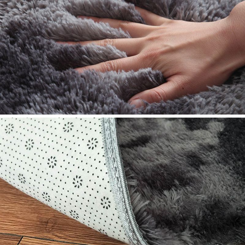 Einfacher Shag Wohnzimmer Teppich Stilvoller Krawattenbereich Teppich Polyester Anti-Rutsch-Rücken-Innenteppich