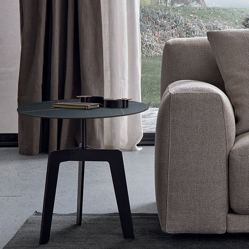 Slate Round Side Table 3 Legs Base Type Slate Nesting Tables