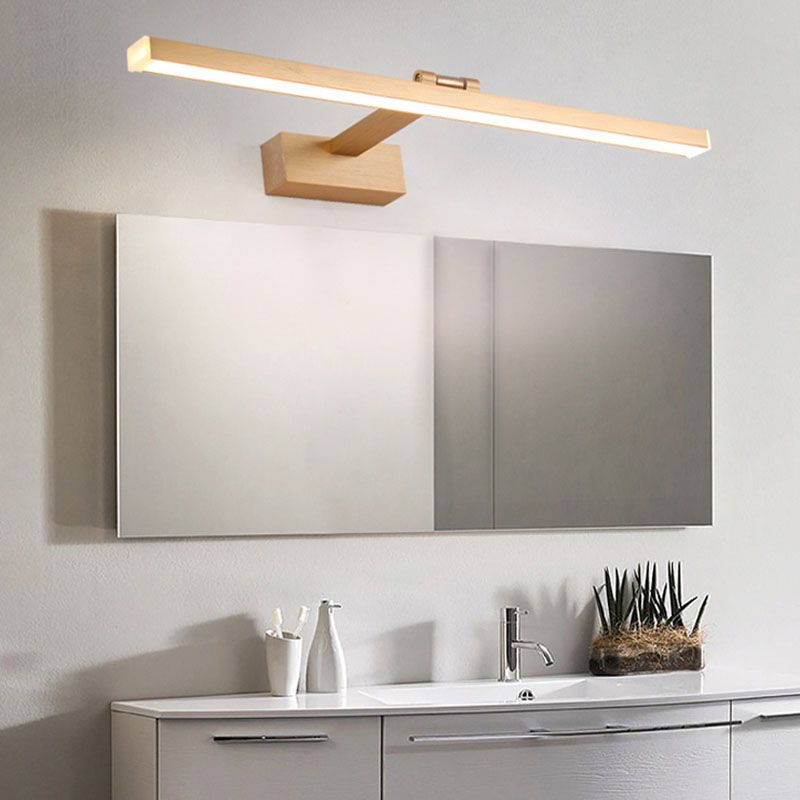 1-Light Aluminum Wall Light Sconces Linear Modern Style Vanity Wall Light Fixtures