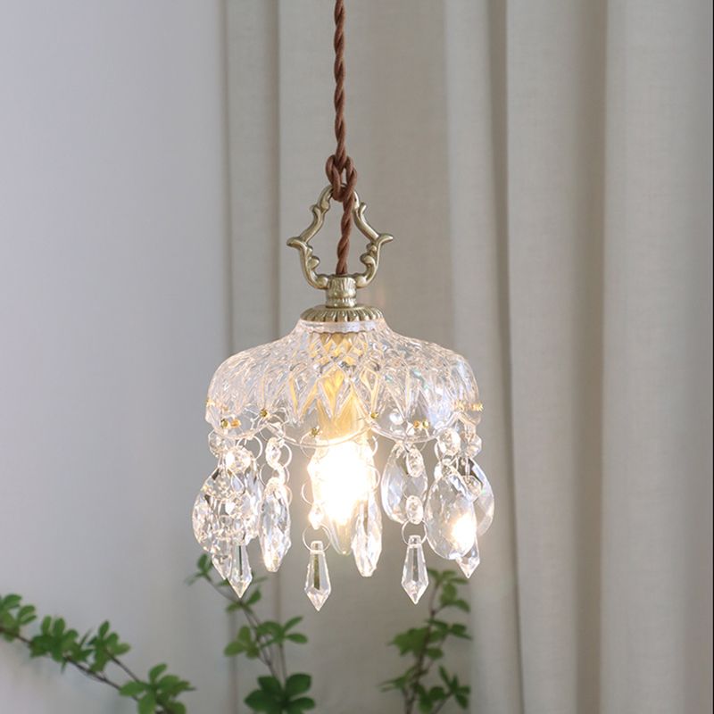 Modern Style Geometric Wall Mounted Lamps Glass 1 Light Wall Sconces