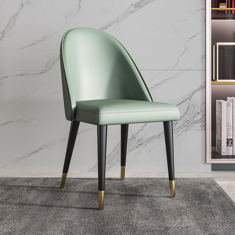 Nordic Style Sponge Dining Chair Upholstered Side Chairs for Restaurant