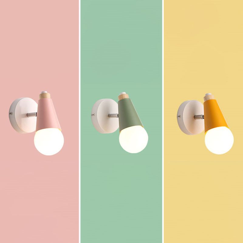 Multi Lights Geometric Wall Lights Modern Style Metal Wall Lighting Fixtures