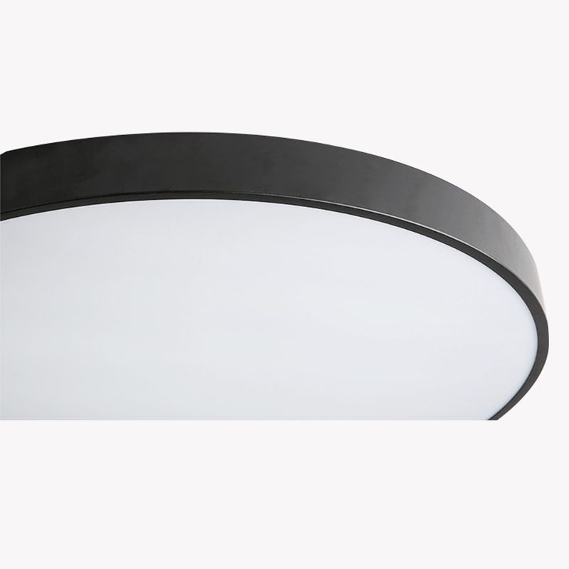 Le bâti affleurant acrylique moderne de plafonniers circulaires de bâti a mené des lumières