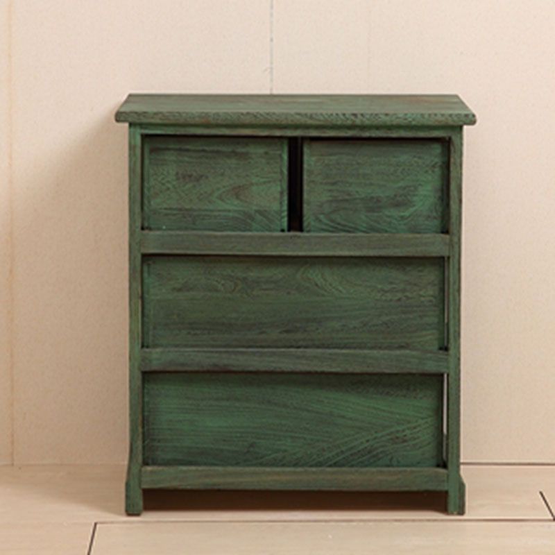 Nautical Bedroom 12" Wide Storage Chest Wooden Vertical Chest with Drawers