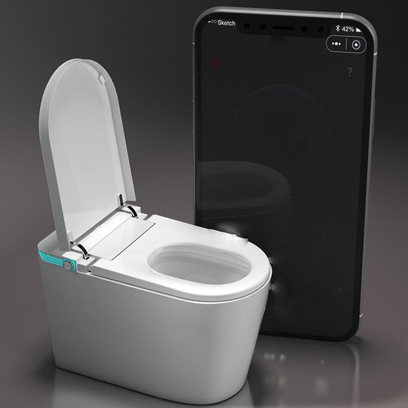 Modern Floor Mounted Toilet Bowl Siphon Jet All In One Flush Toilet