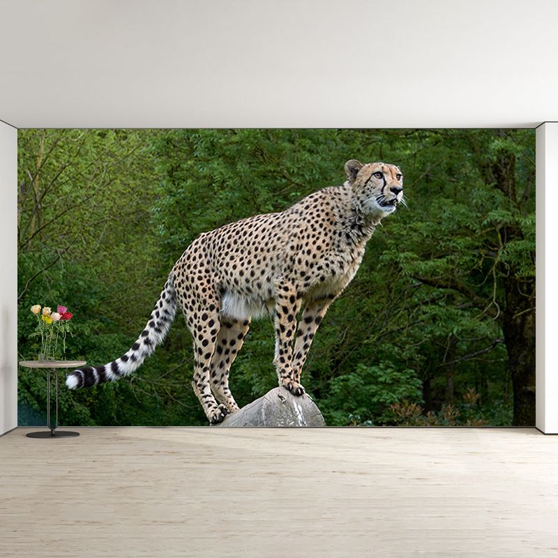 Cheetah Wall Art Decor for Bedroom Living Room Home Decoration, Waterproofing