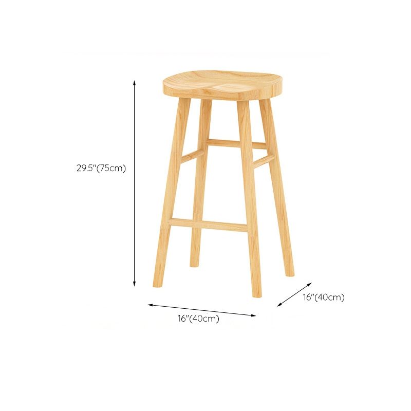 Modern 1/2/5/9 Pieces Bar Table Set Wooden Bar Table with High Wood Stools