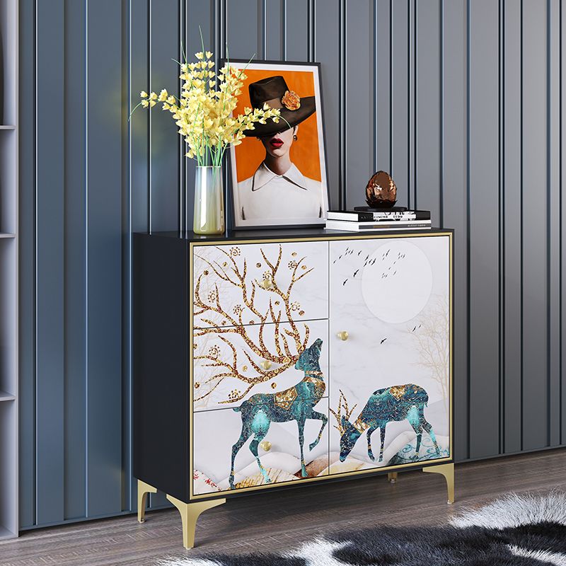 14.04-inch Width Classic Glam Storage Chest Solid Wood Storage Chest Dresser