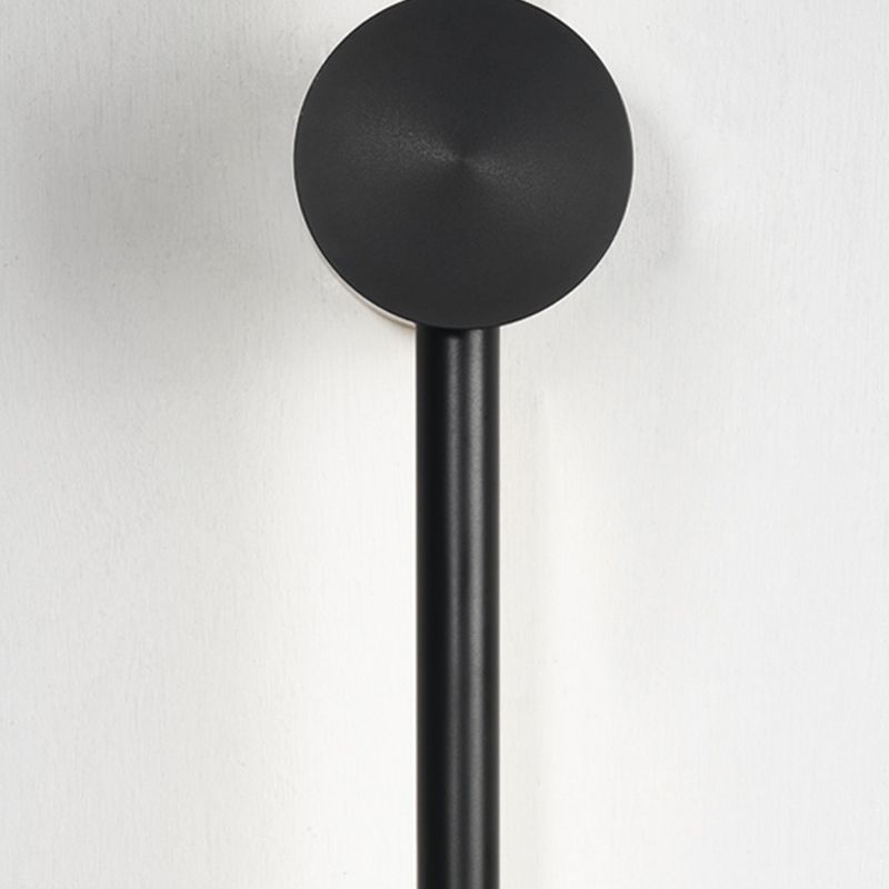 Modernism Metal Wall Mounted Sconce Black Wall Light for Living Room