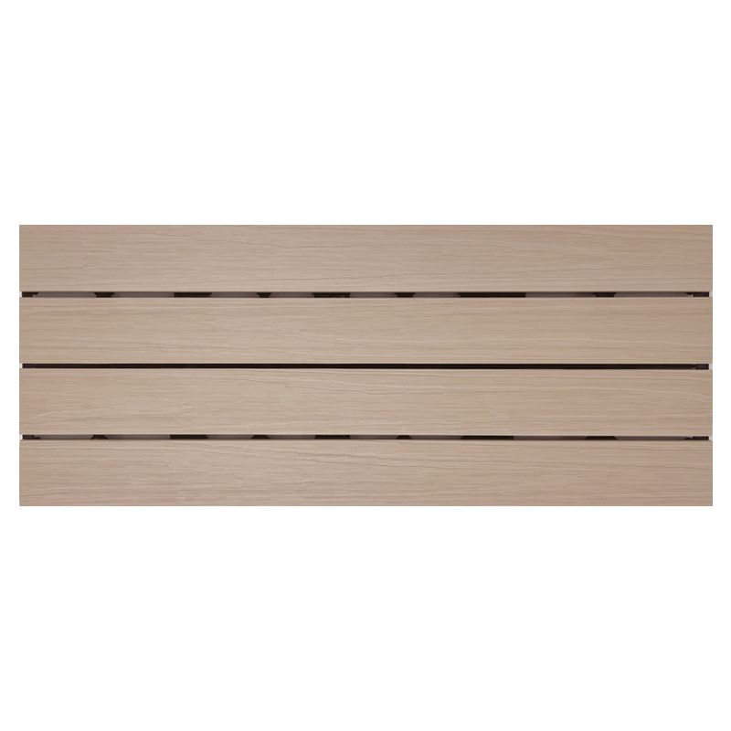 Modern Style Rectangle Wood Flooring Non-slip Outdoor Wood Flooring