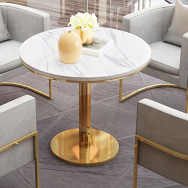 Glam 1/2/3/5 Pieces Dining Set Sintered Stone Dining Table Set for Dining Areas