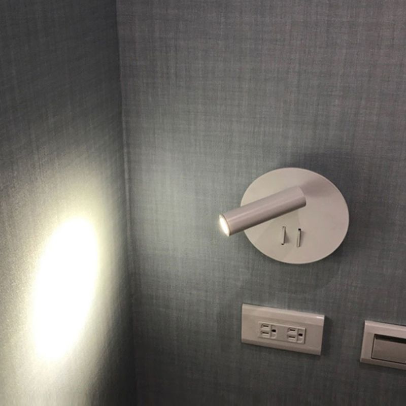 Minimalismo moderno Pronzo della parete domestica con ombra acrilica per camera da letto