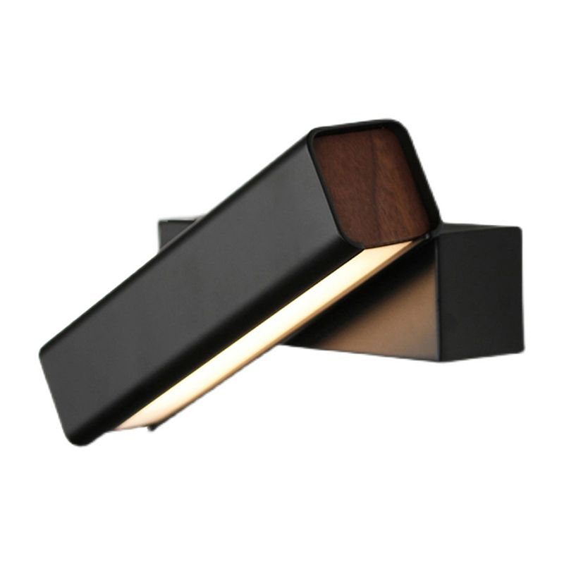 Modern Style Wall Mounted Lighting 1-Light Metal Wall Lamp for Bedroom