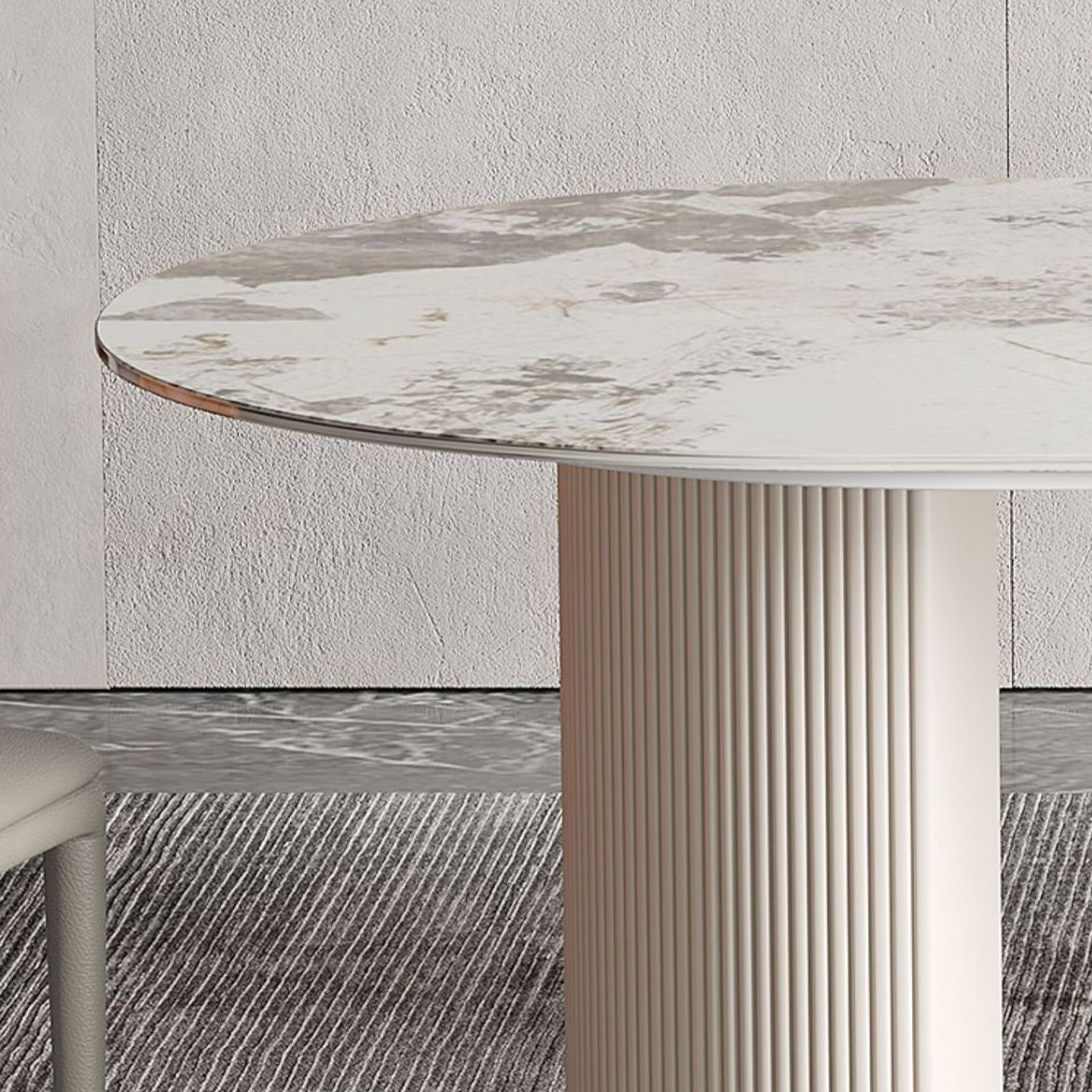 Contemporary Rectangle Table Set 1/4/5/6/7 Pieces Dining Set for Home Use