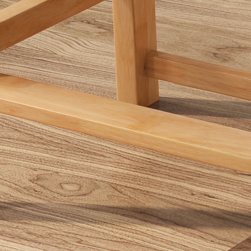 Wood Modern Indoor-Outdoor Chair Open Back Dining Single Chair for Home Use