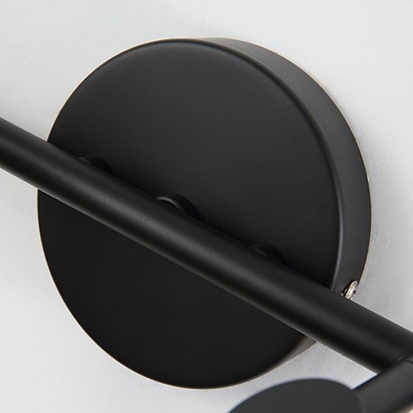 Modern Simple Style Iron Vanity Light Cylinder Shape Vanity Lamp for Shower Room