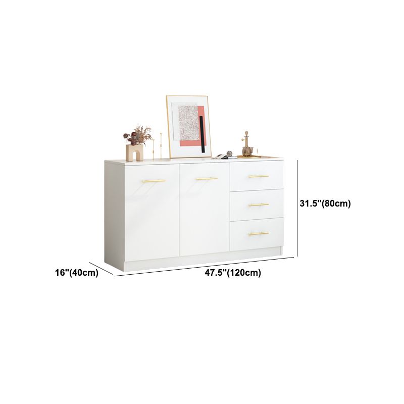 Contemporary Glam Storage Chest Wooden Storage Chest Dresser