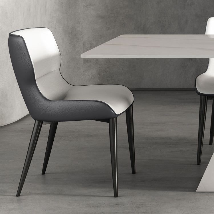 Rectangle Dining Set 1/4/5/7 Pieces Modern Sintered Stone Top Dinette Table Set