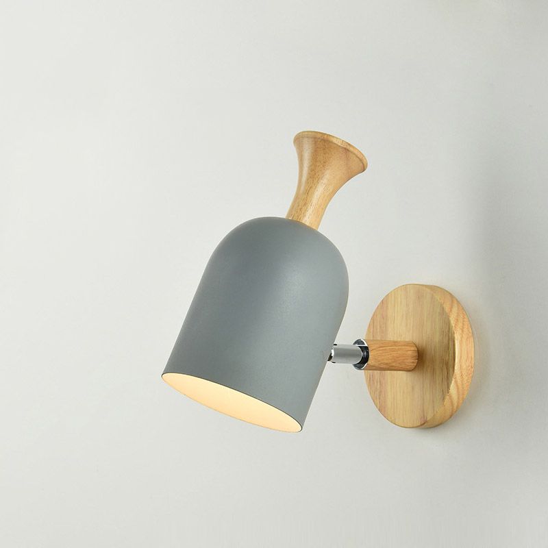 Geometric Shape Metal Wall Light Nordic Macarons 1 Light Wall Mount Light