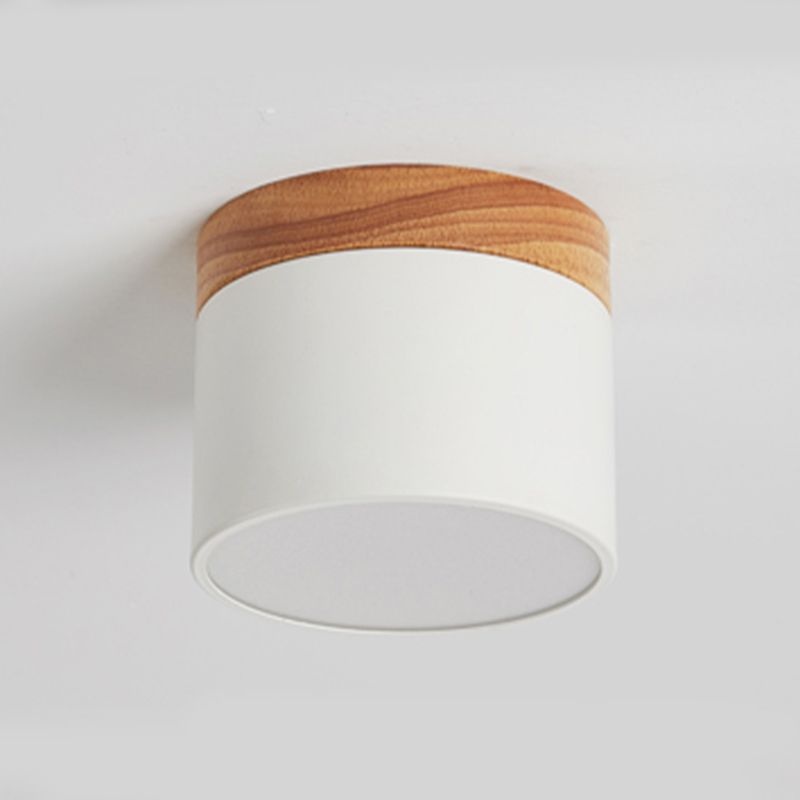 Modern Macaron Mini Surface Mounted Ceiling Lamp Living Room Bedroom LED Spot Panel Light