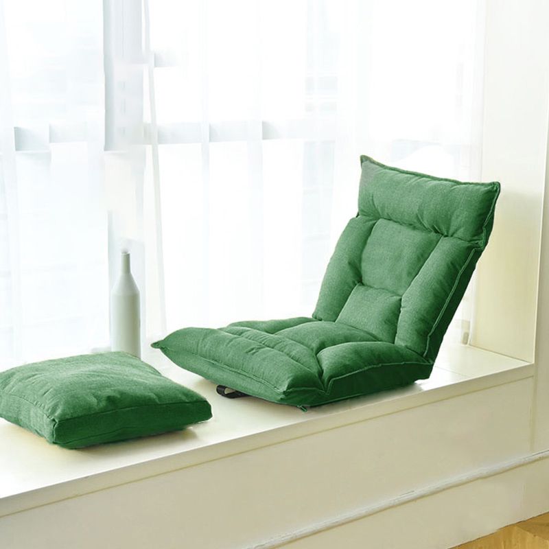 Solid Color Armless Chair Convertible Chair for Living Room/Bedroom