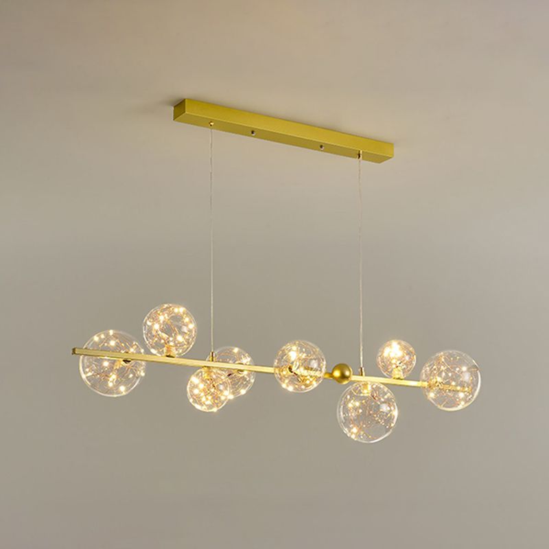 Modern Dining Pendant Lamp Fixture Kitchen Dining Room Glass Shade Hanging Light