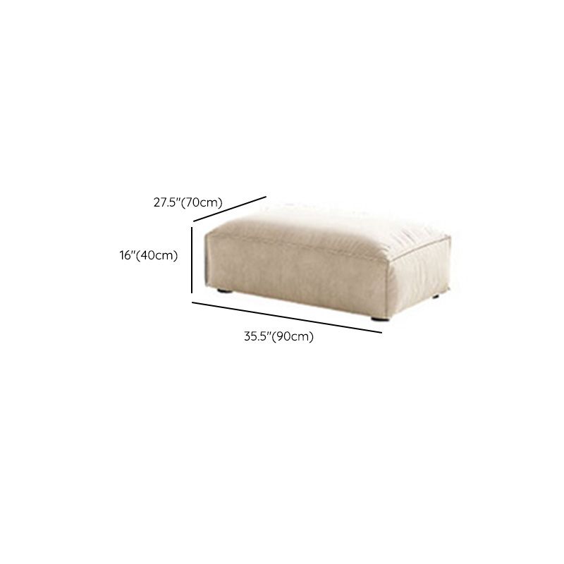 Fabric Sofa with Bolster Pillows Contemporary Apartment Seating