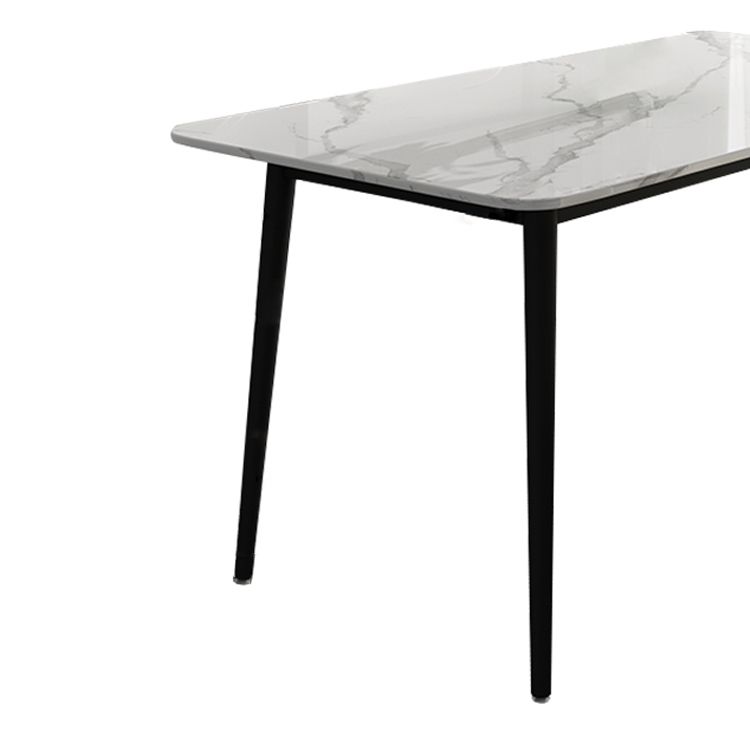 Modern 1/2/5/7 Pieces Dining Set Rectangle Sintered Stone Dining Table Set