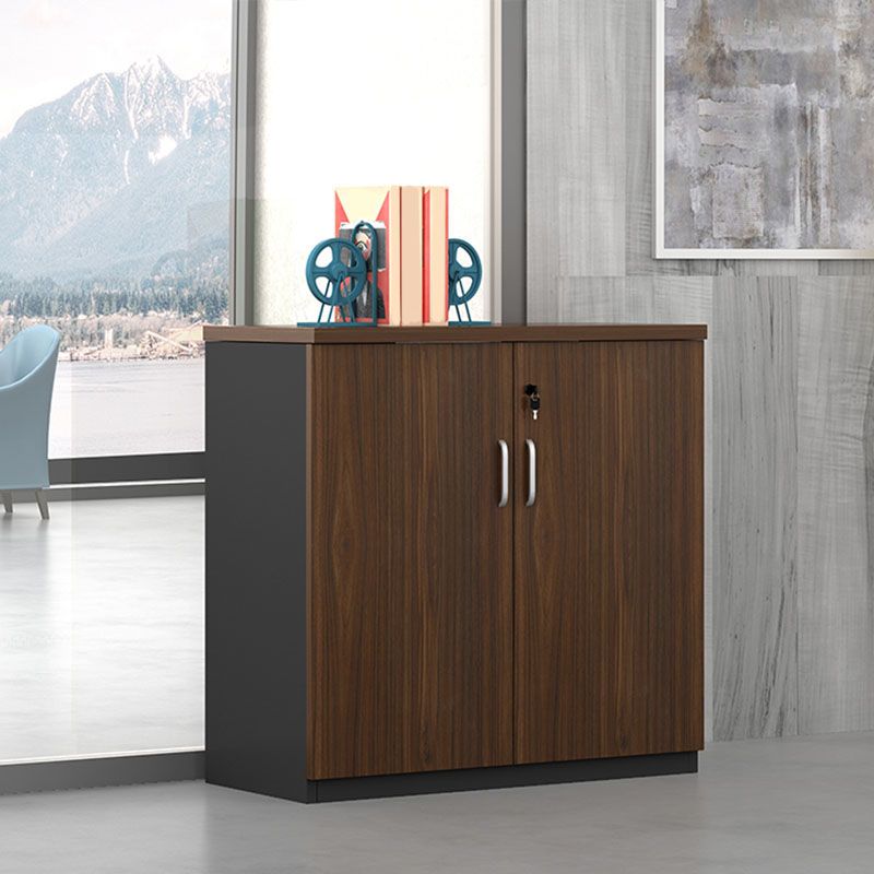 Medieval Modern Filing Cabinet Wooden Frame Lateral Filing Cabinet