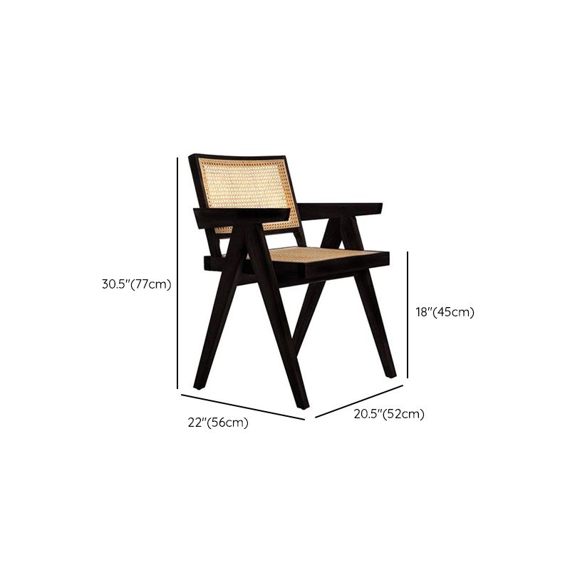 Modern 1/2/3 Pcs Dining Set with Oak Wood Table and Wooden Chairs