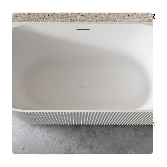 Antique Finish Soaking Bathtub Corner Modern Back to Wall Bath Tub