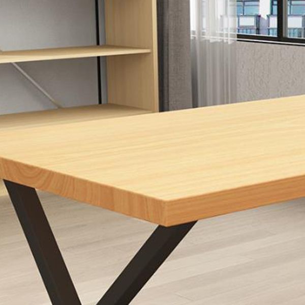Industrial Pine Dining Room Set 1/4/5 Pieces Rectangle Dining Table Set