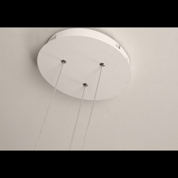 Lámpara de colgación de led de flores simplicidad acrílico comedor lineal encosnedora