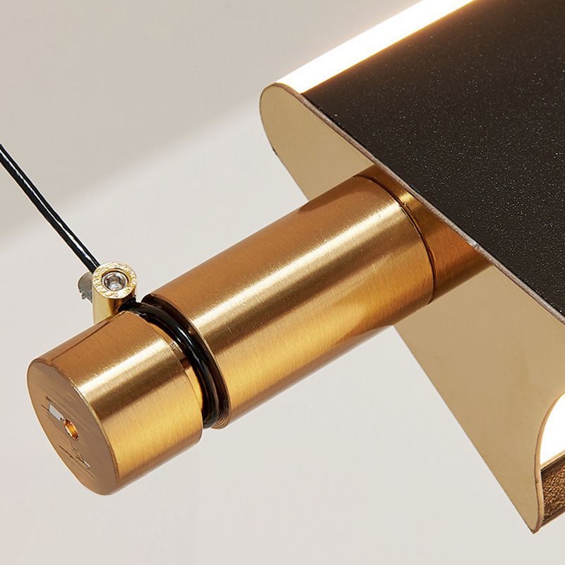 Modern Simple Hanging Island Light Metal LED Hanging Lighting Fixture for Sitting Room