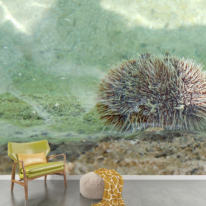 Photography Stain Resistant Wallpaper Underwater Living Room Wall Mural