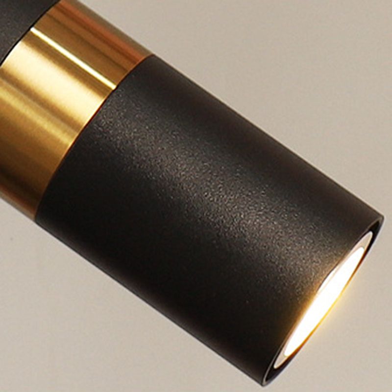 1 éclairage pendentif à cylindre léger