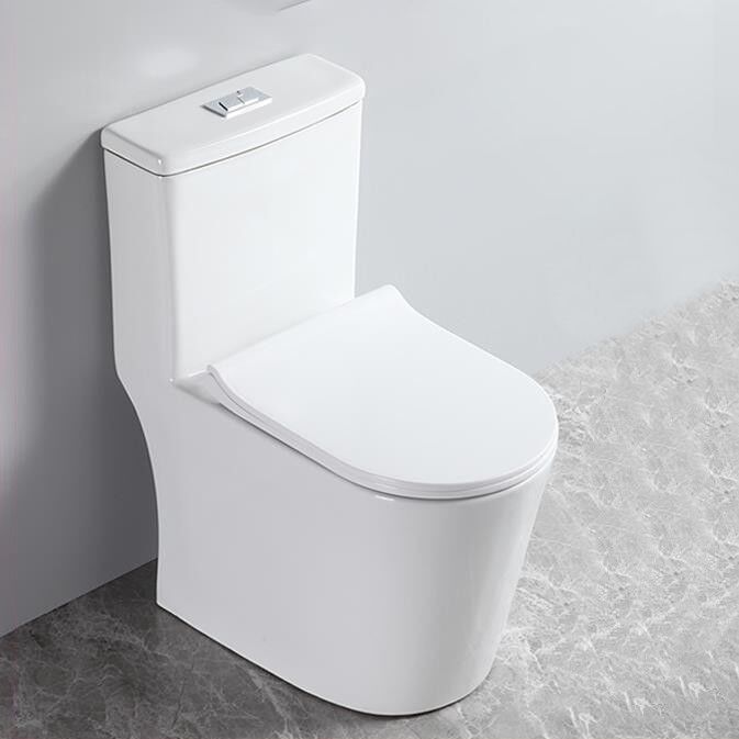 Modern All-In-One Toilet Bowl Floor Mounted Siphon Jet ABS Urine Toilet