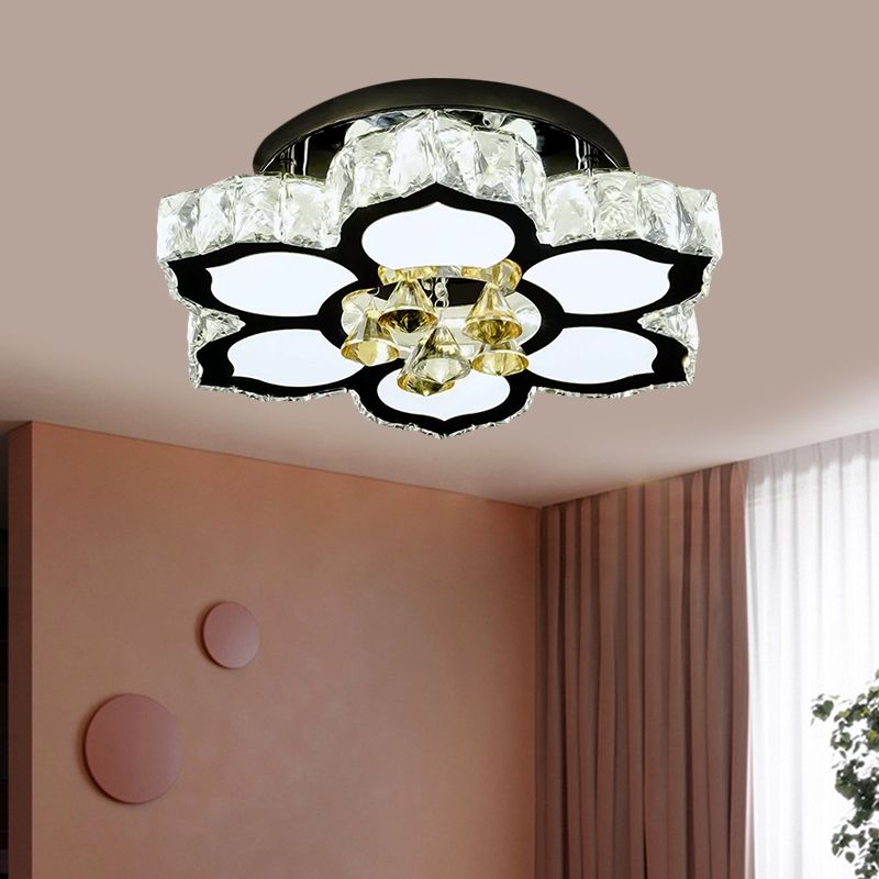 Pêche LED / fleur symétrique semi-rince