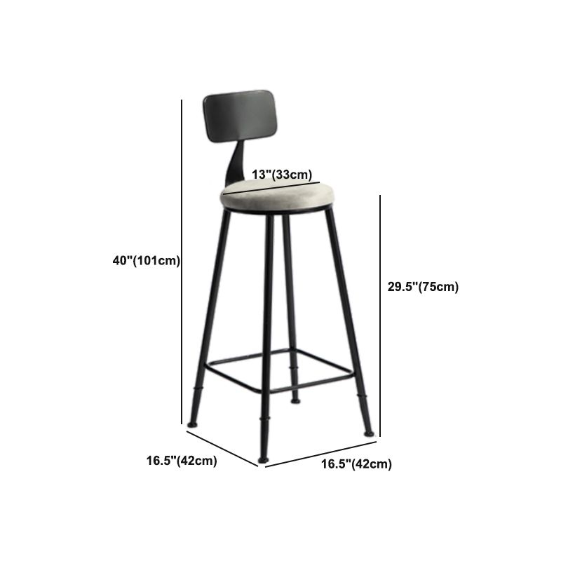 Industrial Stone Bar Table Set 1/3 Pieces Round Counter Table Set for Indoor