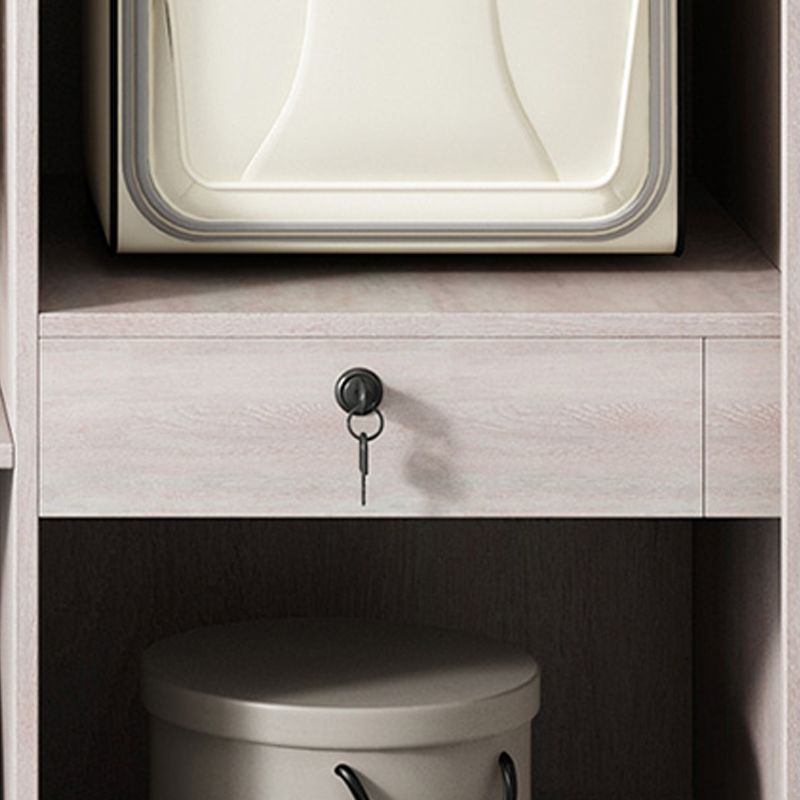 Sliding Wardrobe Closet with Shelves Modern Wardrobe Armoire