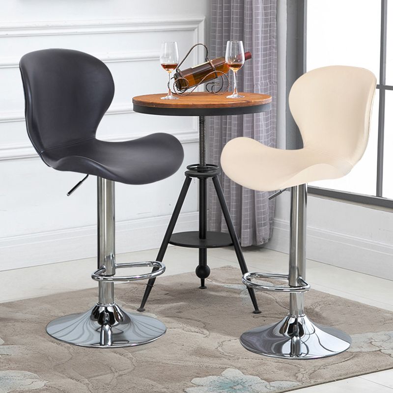 Nordic Indoor Barhocker, Metall, verstellbar, drehbar, hoher Hocker mit Polsterung