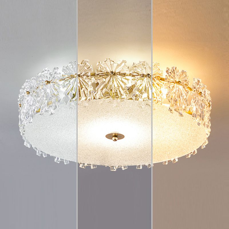 Modern Ceiling Light Household Flush Mount Light Fixture for Bedroom